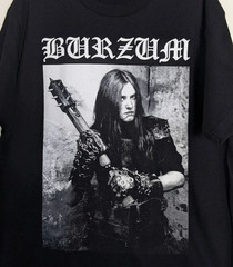 band Varg Vikernes VTG shirt black Short sleeve S-5Xl