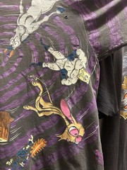 1994 Ren & Stimpy Hypnotic AOP Size L Changes Single Stitch