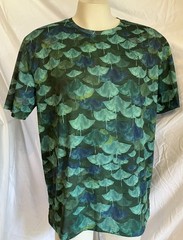 New REEL LEGENDS Freeline short sleeve Shirt Men’s Large Blue Ocean MANTA RAYS