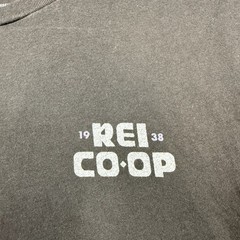 REI Co-op Graphic T Shirt Men’s Size S Black Short Sleeve Outdoors Hiking Casual