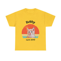 Customise Your Pet Photo Unisex T-shirt – Retro Vintage Style