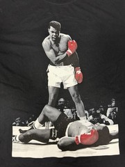 Muhammad Ali Graphic T-Shirt Black Size XL