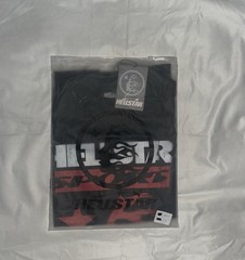 Official Hellstar Men’s L Black Graphic Print Crew Neck Short Sleeve Cotton