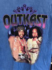 NWOT Outkast Mineral Wash Blue Short Sleeve Graphic Tee Unisex Small