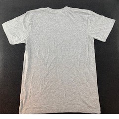 LAT APPAREL Gray Crew Neck T Shirt Short Sleeve Basic Tee Men’s Medium