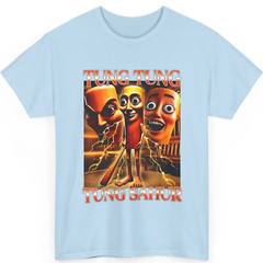 Tung Tung Tung Sahur Funny Meme Brainrot Humor Gen Z Unisex T-Shirt