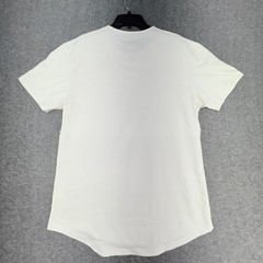 BYLT Drop Cut Lux T-Shirt Mens L Cream Premium Basics Short Sleeve Cotton NWT