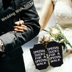 Walk Special Socks for A Special Walk Father Brother of Bride Socks Wedding F…