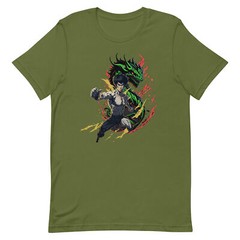 Bruce Lee Anime Dragon Unisex t-shirt