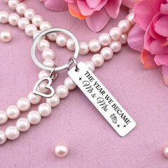 Wedding Gifts For Couples Mr And Mrs Keychain 2026 Bridal Shower Gifts