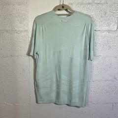 Alfani Men’s Tonal Wave Jacquard T-Shirt, Beach Glass Small $50