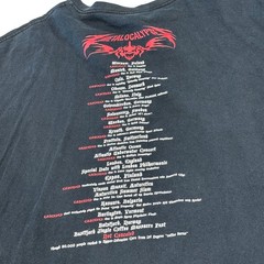 Vtg 2008 Dethklok Metalocalypse Tour Shirt XXL Adult Swim Cartoon Network Tee