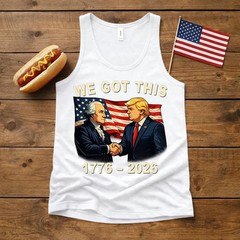 America 250th Anniversary 4th of July Tank Top