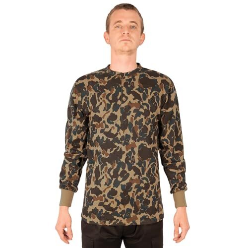 Rothco Fred Bear Camo Long Sleeve Henley T-Shirt 21050 – S