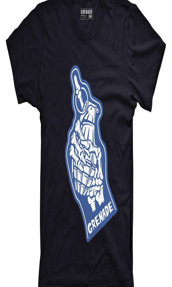 BRAND NEW WITH TAGS Grenade NUMBER ONE Tee Shirt BLACK MEDIUM LARGE XLARGE
