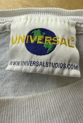 Vintage 90s Rare Jurassic Park Ride BARELY SURVIVED Universal Studios T-shirt XL