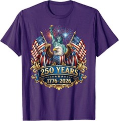 250th Anniversary USA 250 Year America Patriotic 4th of July T-Shirt