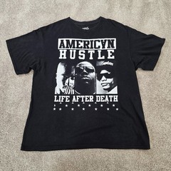 American Hustle Life After Death Tupac Biggie Eazy E Shirt X-Large