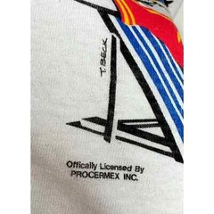 Vintage 80s Corona Extra Beer Sz L Roaring 20s Beach Scene T-shirt 2