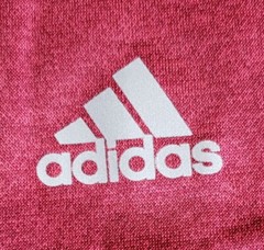 Adidas Men’s Sweatshirt Pullover Shirt Large Red Athletic Reflective Climawarm