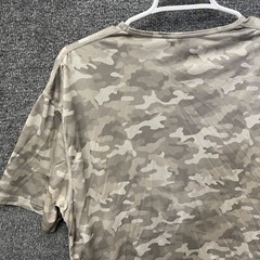 BYLT Premium Basics Drop-Cut Shirt Men’s S/S Camouflage Size L Gray