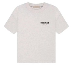 Fear of God Essentials T-Shirt SS22 Light Oatmeal – 100% Authentic Brand New