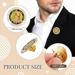 30 Pcs Armor of God Lapel Pins Christian Religious Pins Put on The Whole Chri…