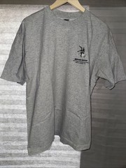 Defcon Group x Half Face Blades HFB Heavyweight Tee Grey