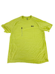 Under Armour Tiger Tech 2.0 Shirt Men’s Size L Yellow Loose Fit 1377843-743 NWOT