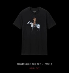 *SEALED Beyoncé Renaissance Act i Box Set T-Shirts Poses: 1, 2, 3, 4 Size-Medium