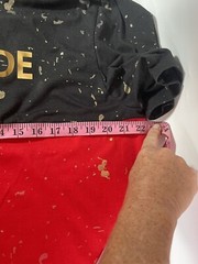 BROOKLYN LAUNDRY Black Red & Gold Foil SELF MADE T Shirt Men’s L Hooded