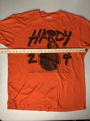 Hardy Country Music Singer Orange Concert T-Shirt XL Extra Large Preowned