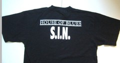 Vintage House Of Blues Tee Shirt Black NWOT Cottton XL – S.I.N. Tonight