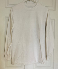 Lady Gaga T- Shirt Size Adult Small Long Sleeve White JOANNE ALBUM 2016