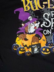 Buc-ee’s Halloween 2025~Put A Spell on Me~T-Shirt~Size 2XL~Glow in Dark~