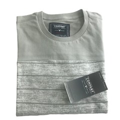 Company Eighty One Striped T-Shirt – High Rise Color, Size S, Short Sleeve