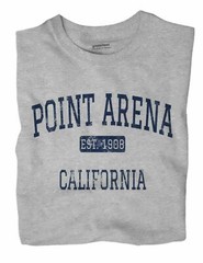 Point Arena California CA T-Shirt EST