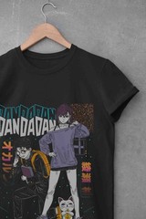 Dandadan T-shirt Okarun Shirt Momo Seiko Ayase Top Aira Turbo Granny Unisex Tee