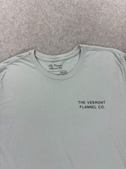 Vermont Flannel Co 100% Cotton S/S Crew Tee Shirt (Men’s Large) Made in USA
