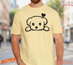 Unisex Cute Puppy Love T SHIRT,T shirt women,T shirt men,T shirt vintage Mom Dad