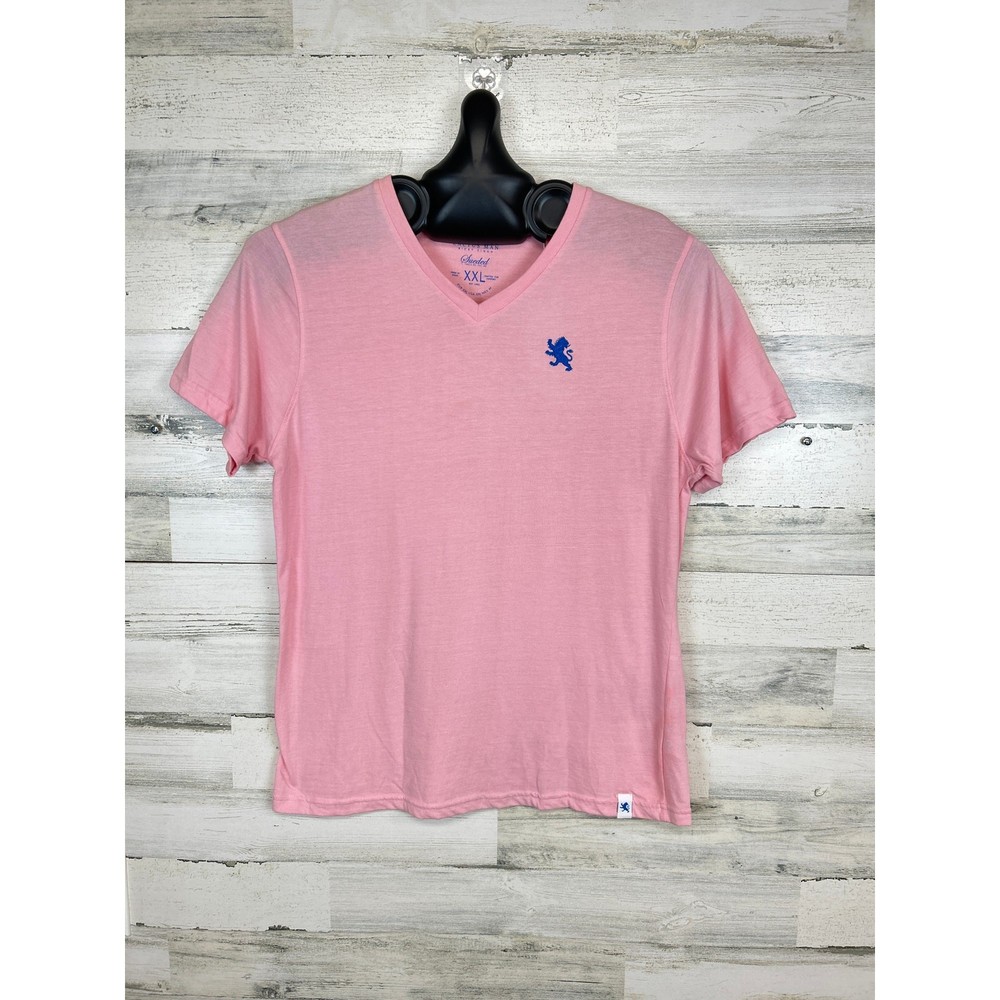 NWT Cactus Man Ricky Singh Super soft Sueded tee T-Shirt V-Neck Size XXL