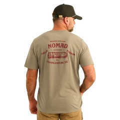 Men’s Short Sleeve Performance Tee, Hunting T-Shirt for Men, Turkey Load – Ov…