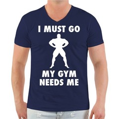 My GYM Needs Me Biceps T-Shirt Fitness Bodybuliding Strength Sports S to 10XL