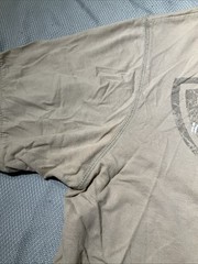 Vtg Rocawear Shirt Mens XXL 2XL Beige Graphic Print Tee Rap Crest Logo 90s Y2k