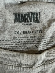 Official X-Men Wolverine Marvel Comics Cover Double Sided Graphic T-shirt 2XL