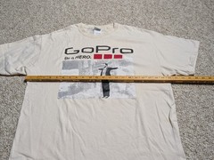 Vintage Gopro Graphic T Shirt Tech 100% Cotton Size Large