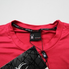 Spyder Short Sleeve Shirt Men’s Red New with Tags M