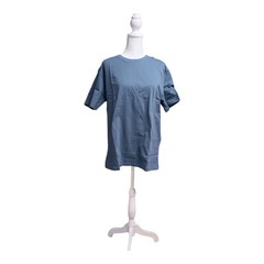 Mens Navy Blue 100% Cotton T Shirts High Quality Soft And Breathable X-Large