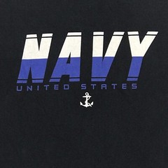 United States Navy Shirt Adult Medium Black Long Sleeves EM1 VIGIL MMC BRISTOL