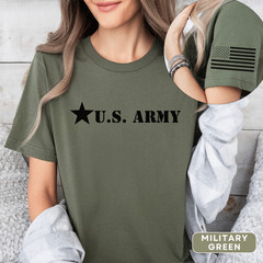 U.S. Army T-Shirt For Veterans, Army Families and Army Supporters